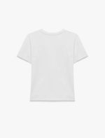 Pamuklu Slim Fit Kısa Kollu Bisiklet Yaka Basic Tişört - Görsel 5