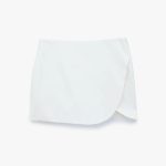 Slim Fit Cepli Kruvaze Süper Mini Şort Etek