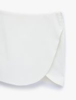 Slim Fit Cepli Kruvaze Süper Mini Şort Etek - Görsel 3
