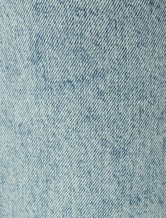 Yüksek Bel İspanyol Paça Düğmeli Slim Fit Cepli Kot Pantolon - Flare Jeans - Görsel 6