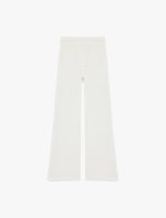 Yüksek Bel Rahat Kalıp Geniş Paça Beli Bağcıklı Pantolon - Görsel 3